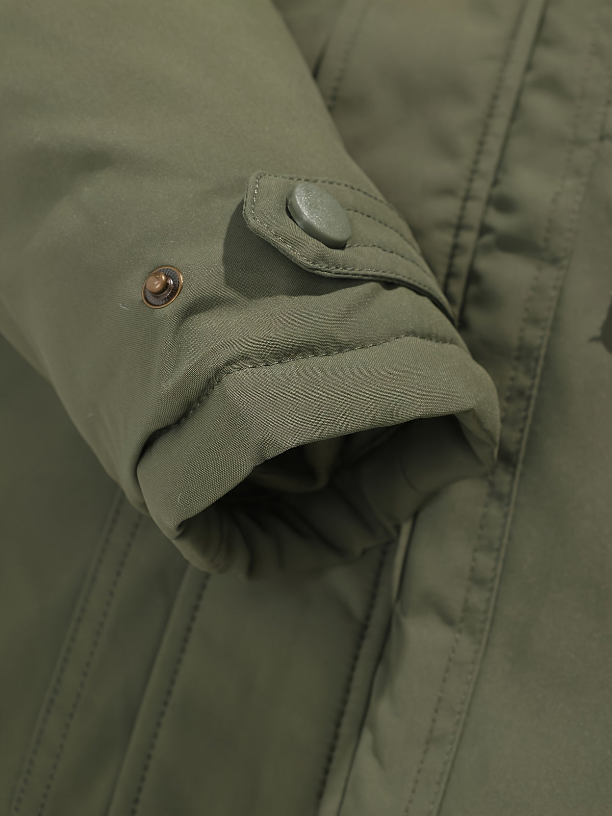 Veste long pour homme, coupe-vent, à capuche