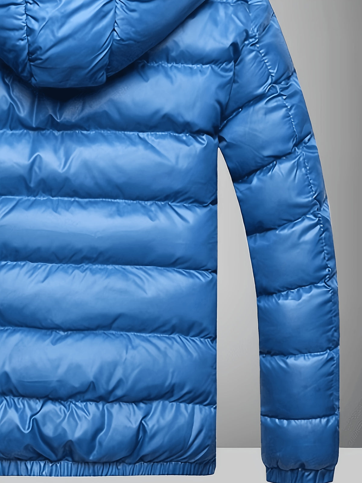 Manteau pour homme, à capuche, brun jaunâtre