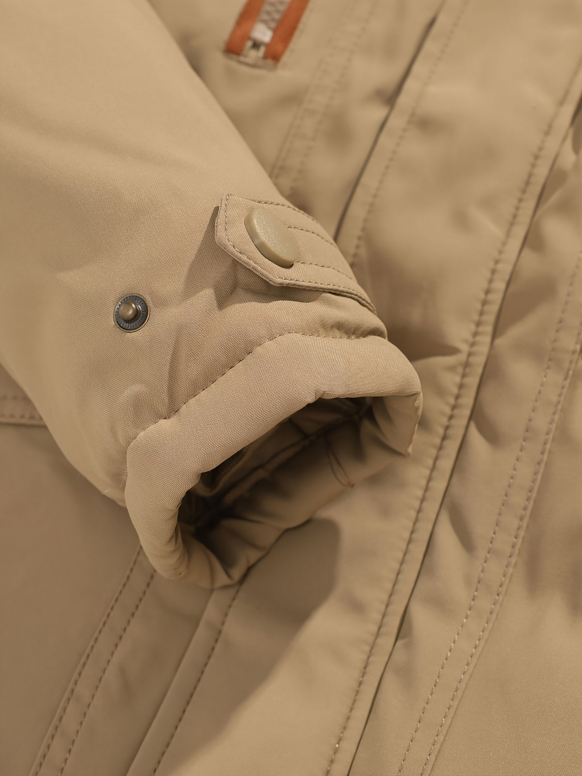 Veste long pour homme, coupe-vent, à capuche