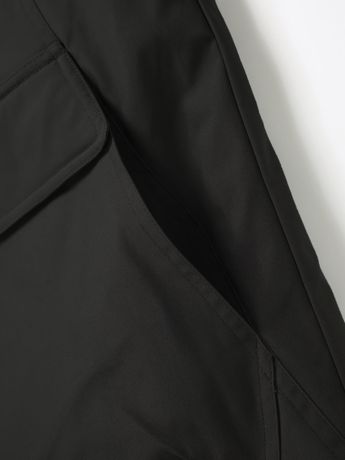 Veste pour homme, polaire, à col montant, vert fougère