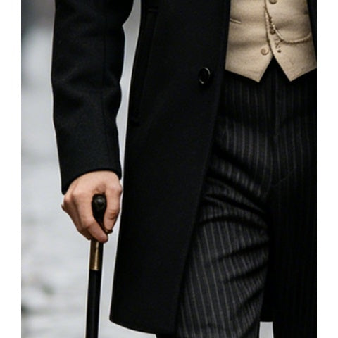 Manteau, tweed, à revers, kaki, photo 4