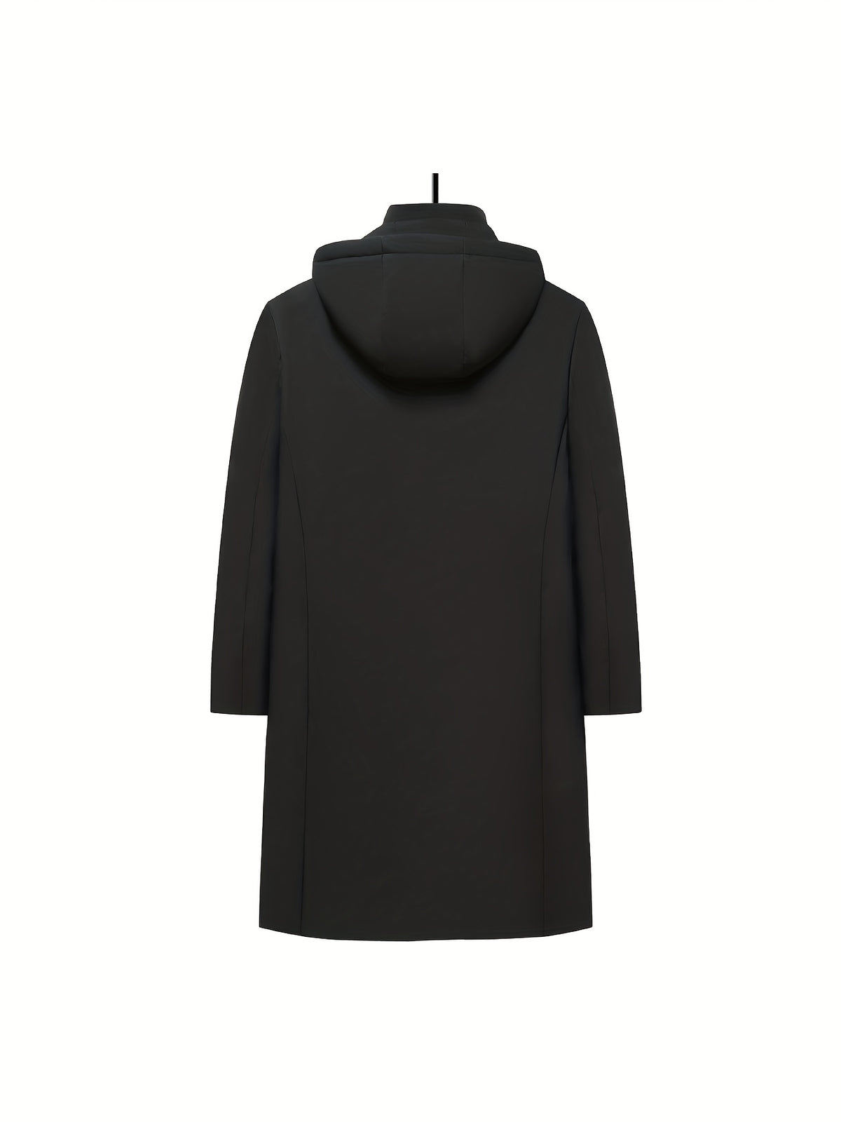 Manteau pour homme, à capuche, rouge
