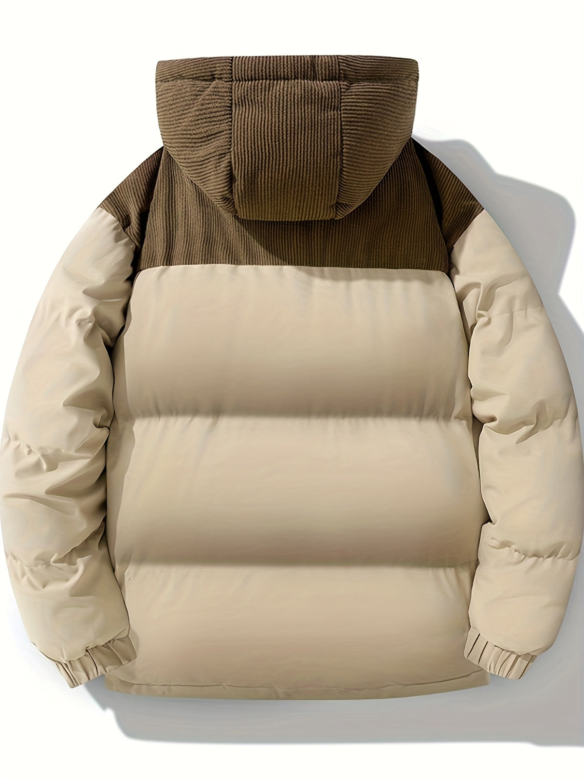 Veste pour homme, velours côtelé, à capuche