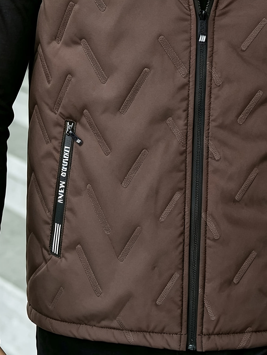 Gilet épais sans manches à capuche doublé, tendance automne/hiver, vêtement d'extérieur chaud, cardigan à capuche zippé à la mode et polyvalent, pour l'extérieur et la randonnée, la course et le fitness, les voyages et le sport, cade, photo 24