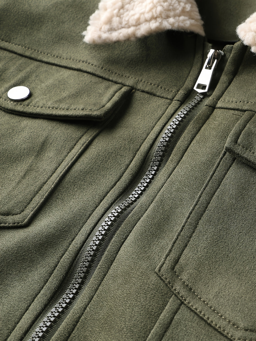 Veste long pour homme, velours, à revers
