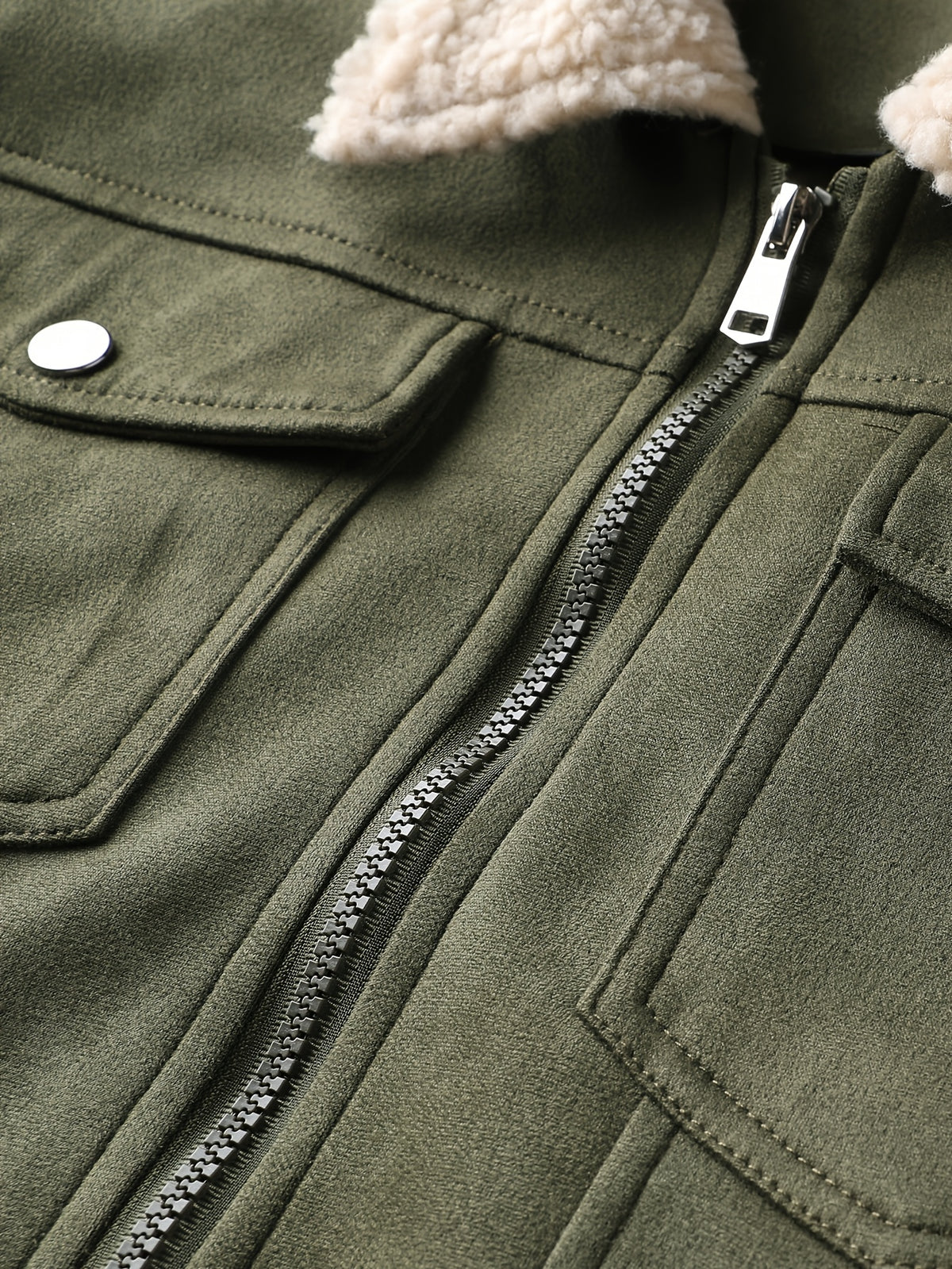 Veste long pour homme, velours, à revers