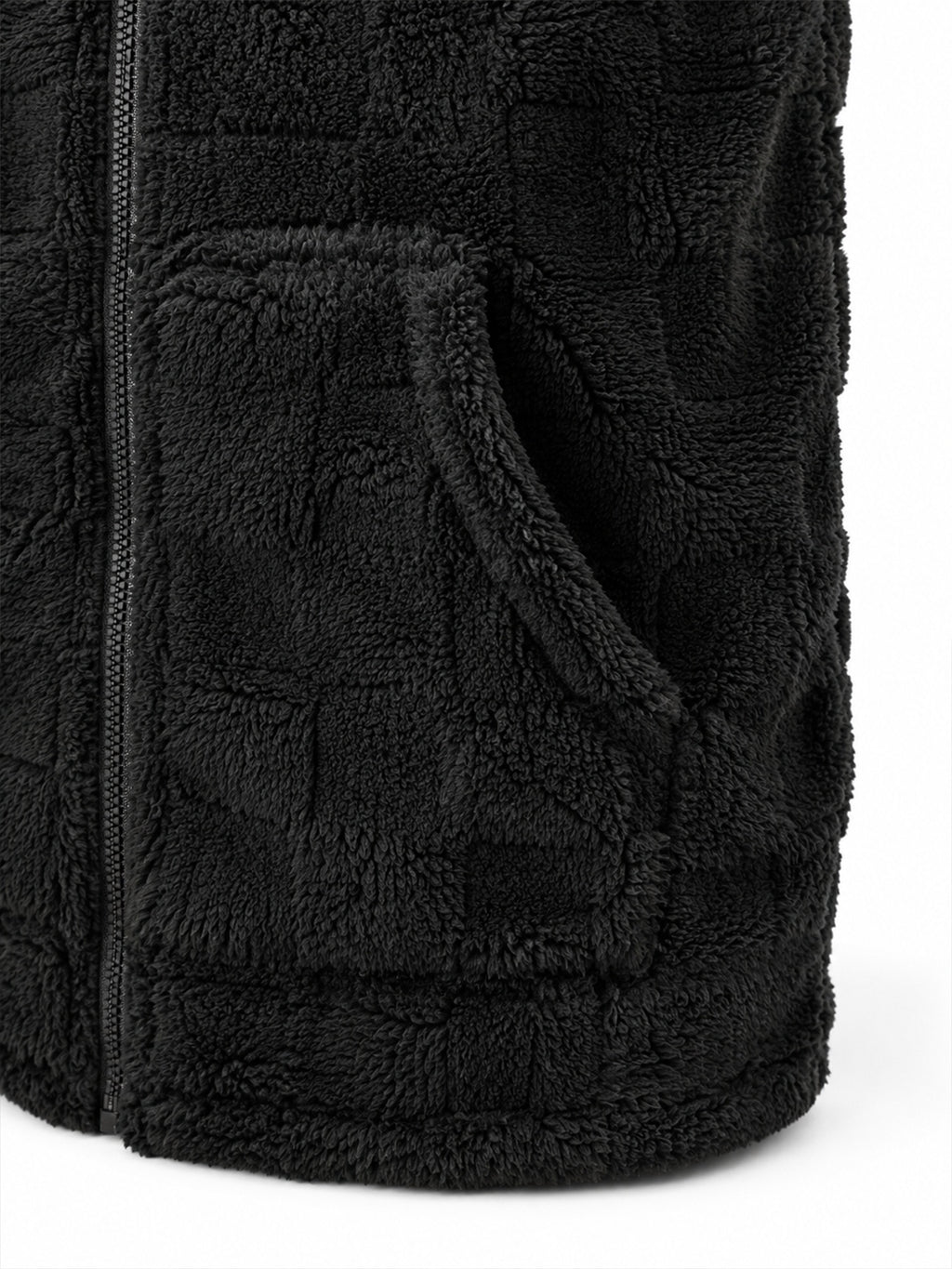 Veste matelassée pour homme, polaire, à capuche, vert clair