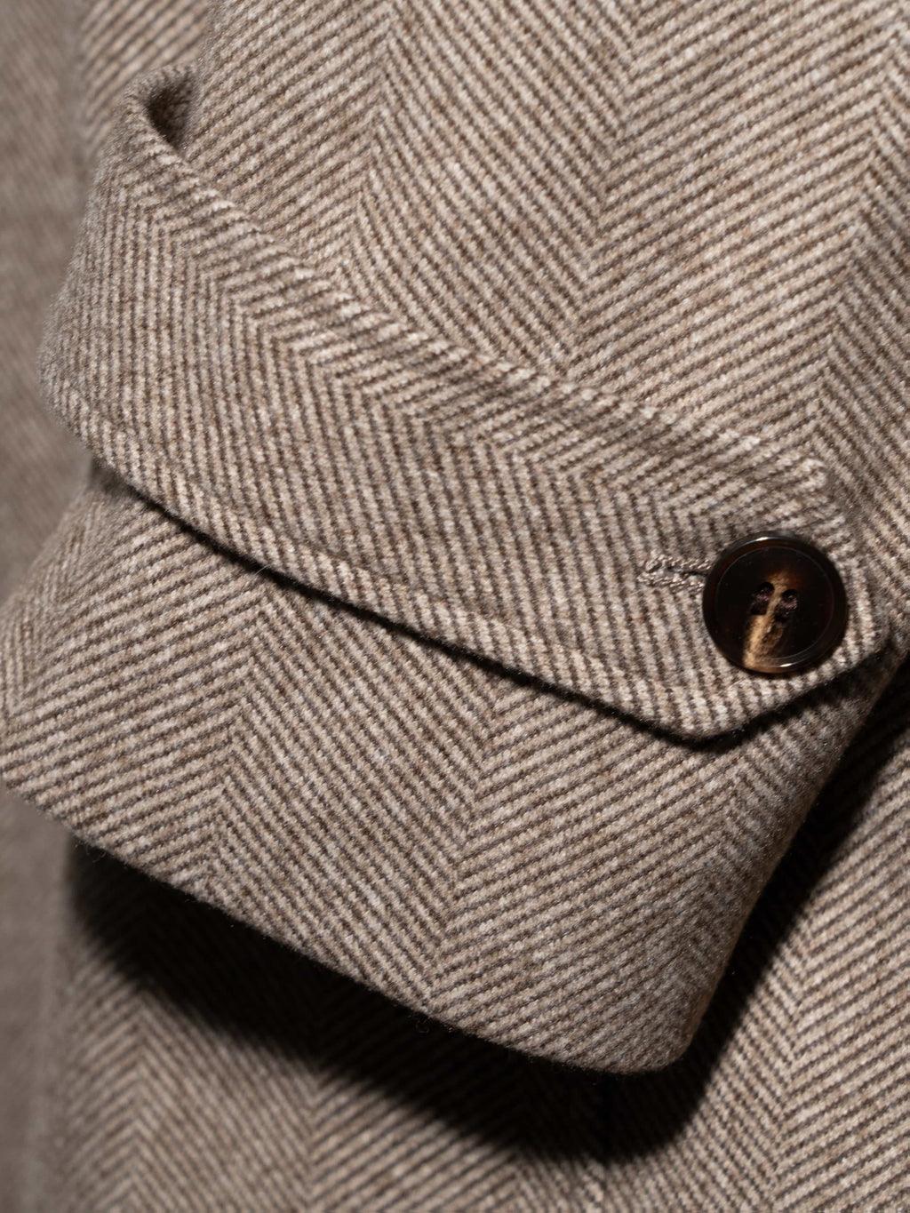 Manteau long pour homme, à revers