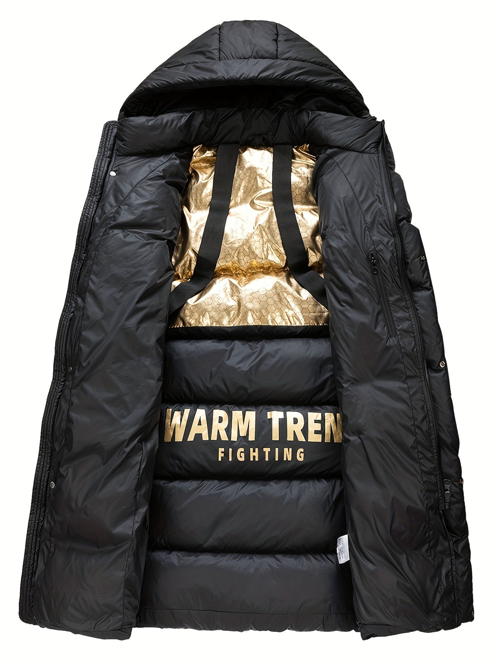 Manteau pour homme, à capuche, modele 6
