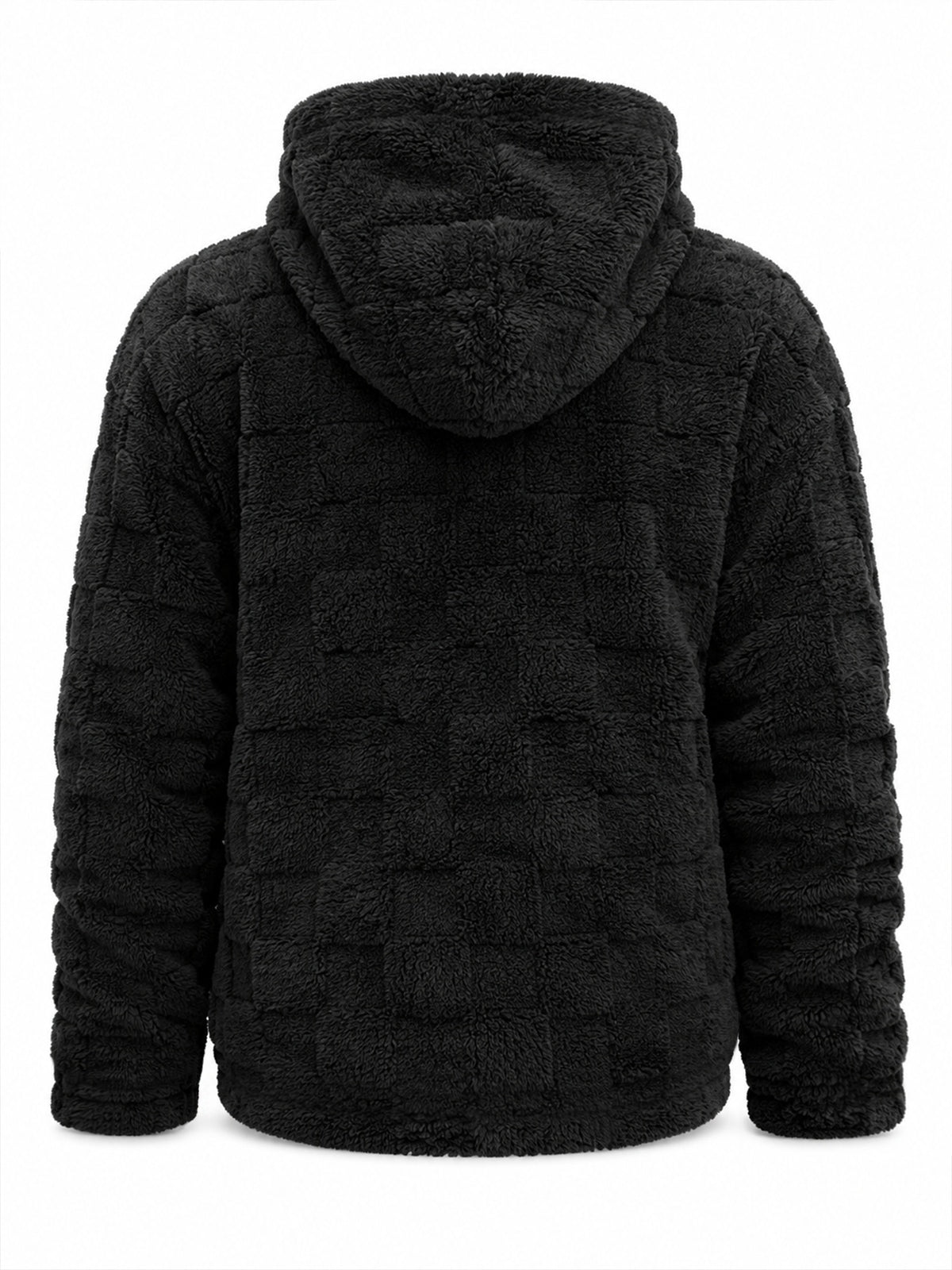 Veste matelassée pour homme, polaire, à capuche, vert clair