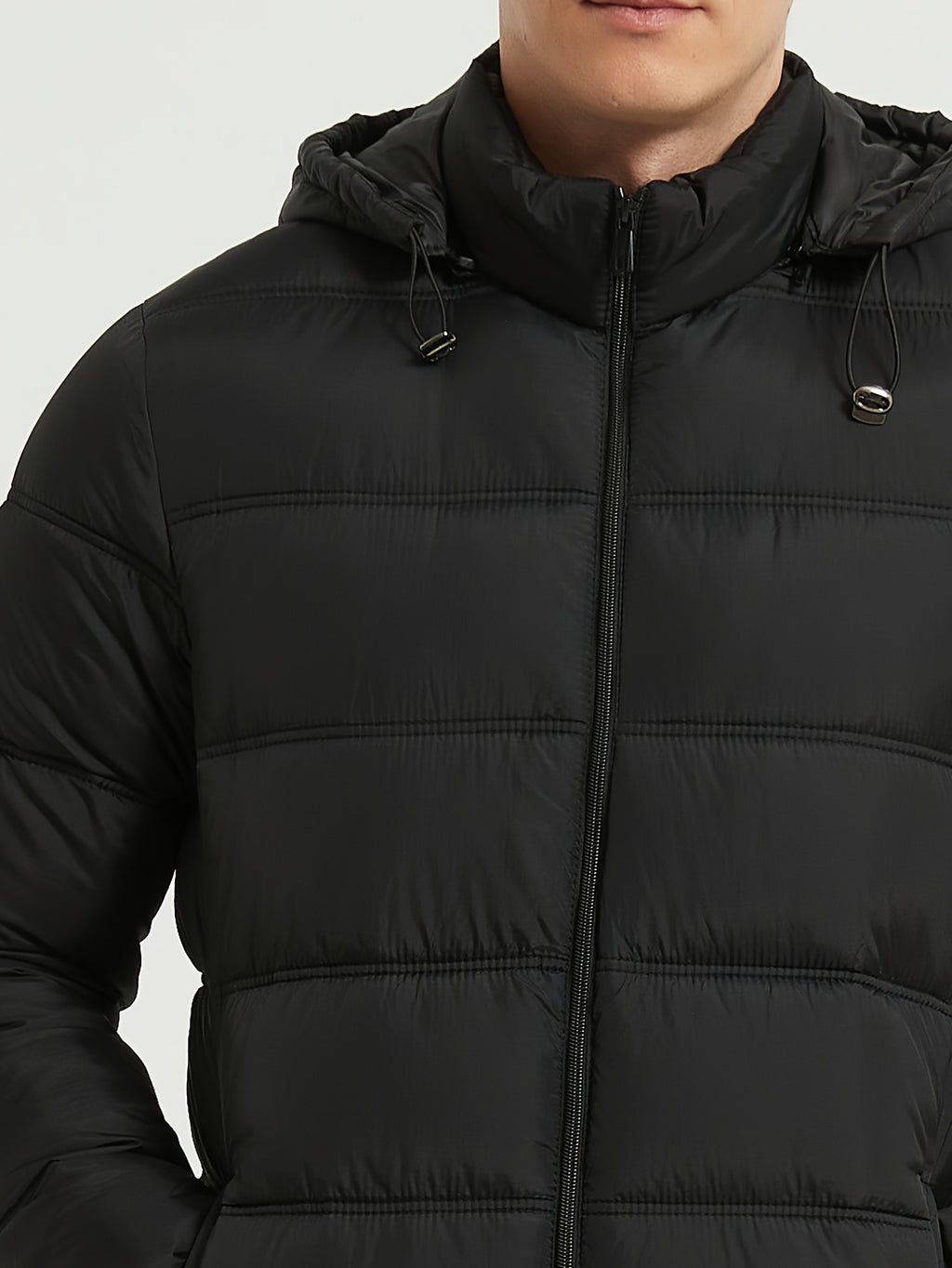 Manteau matelassé pour homme, à capuche, modele 2