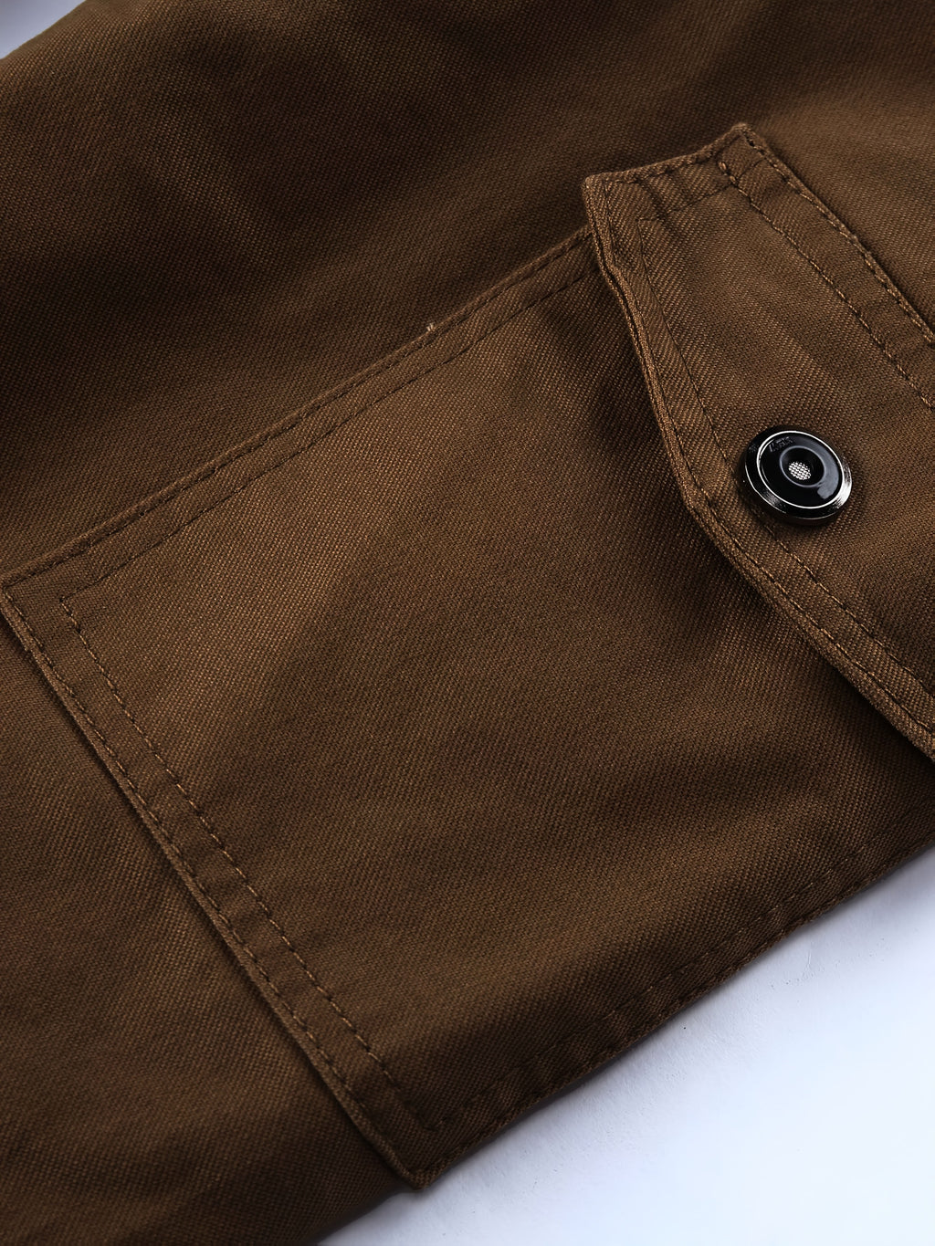 Veste mi-long pour homme, capuche amovible