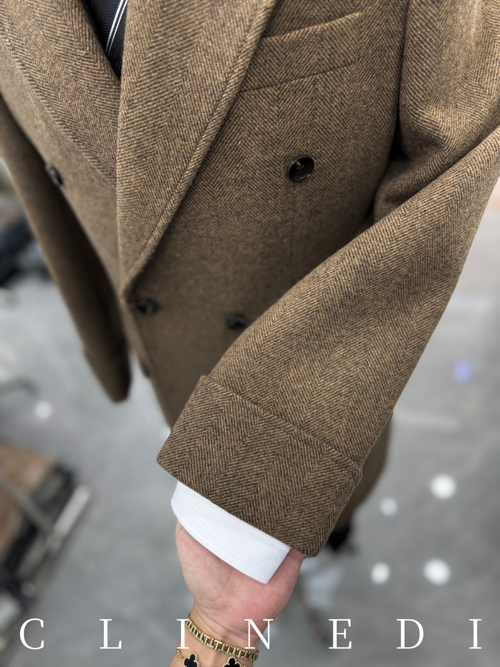 Veste en laine, 50 % laine, à revers, photo 4