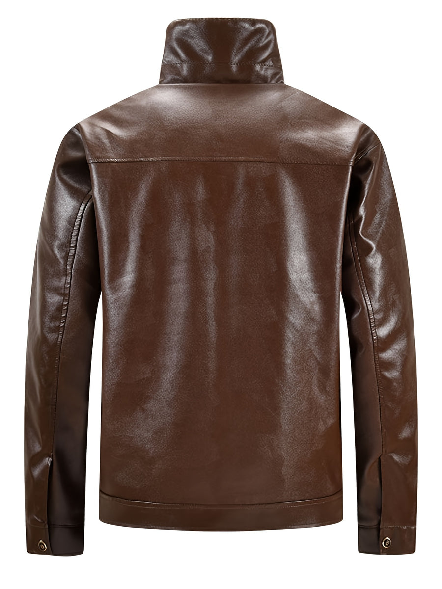 Veste en fausse fourrure, à revers, café, photo 10