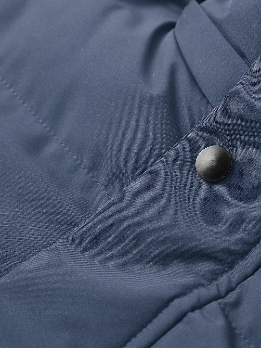 Veste long pour homme, polaire, à capuche, gris