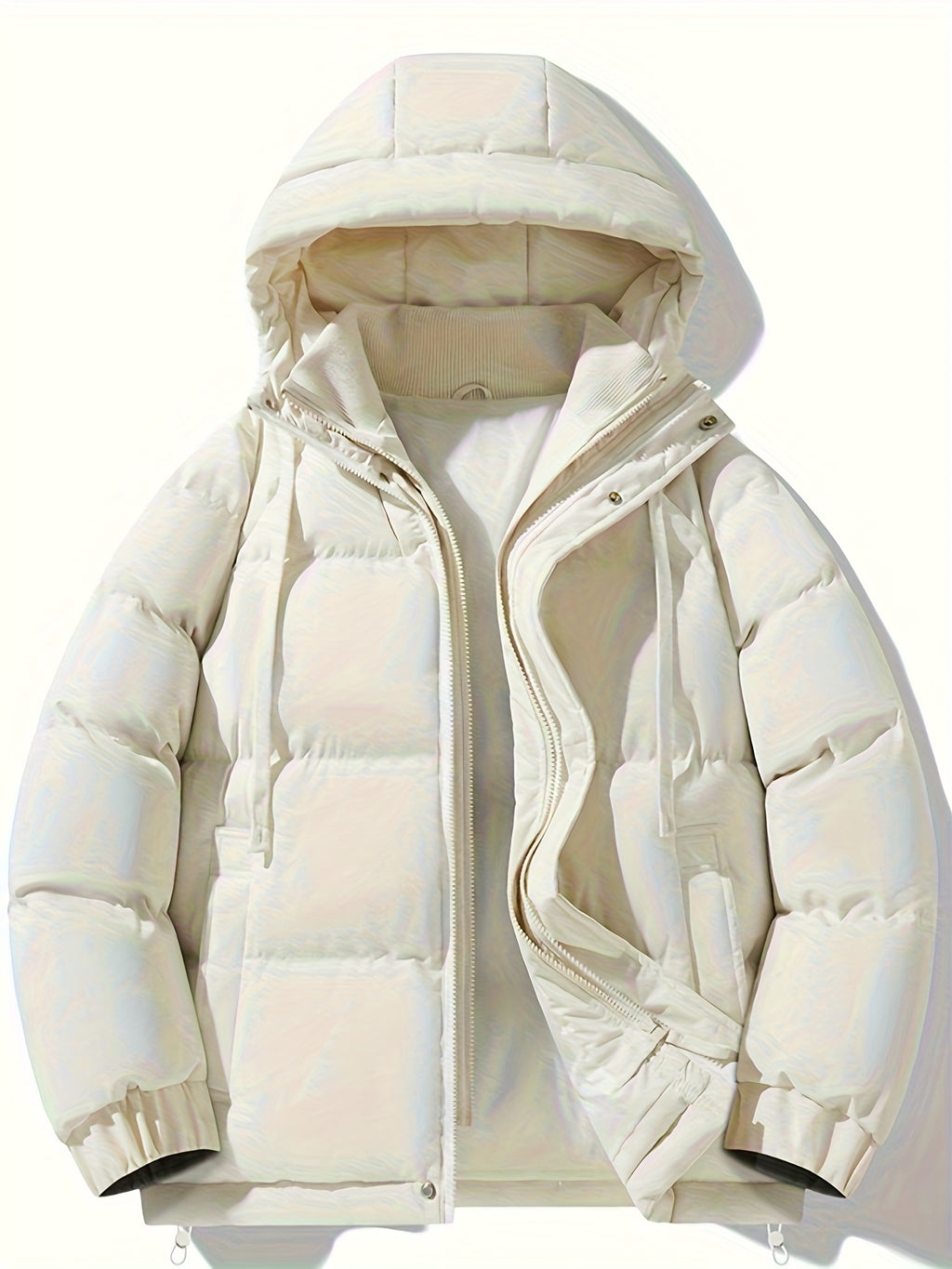 Manteau pour homme, coupe-vent, à capuche