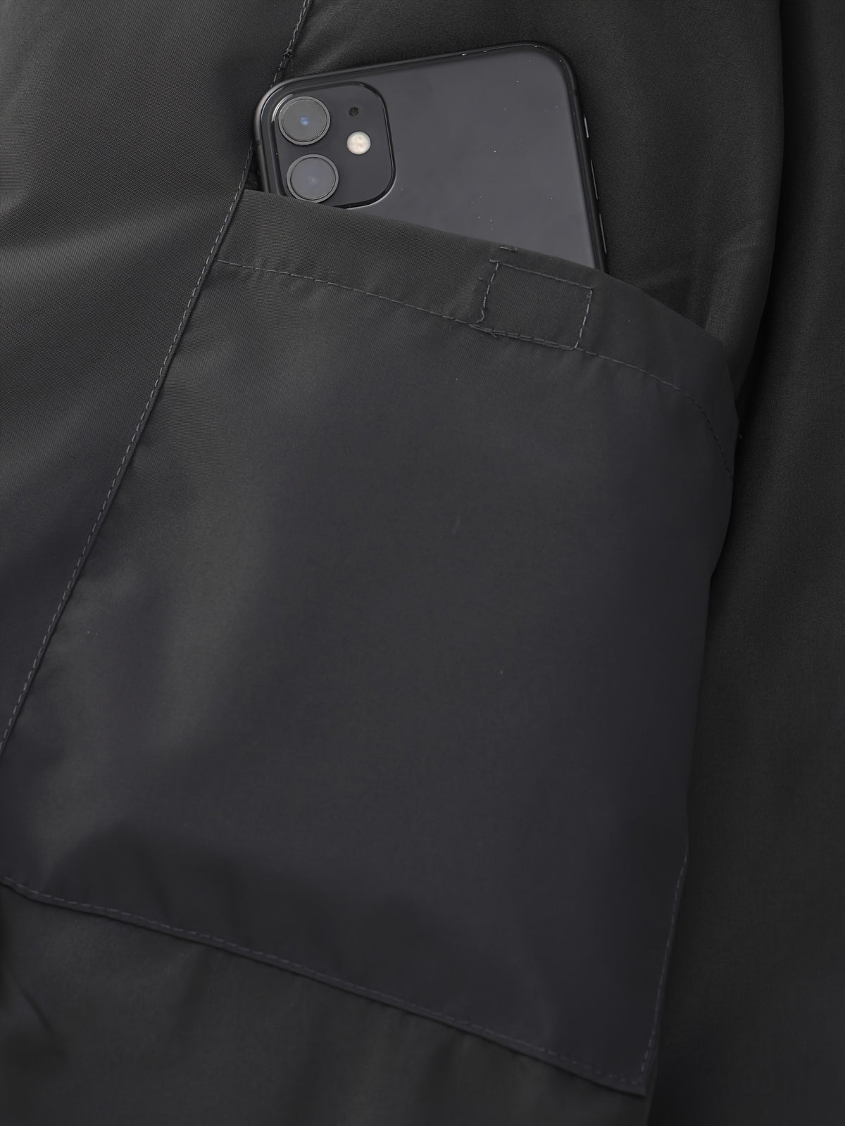 Veste matelassée pour homme, coupe-vent, à capuche, col montant