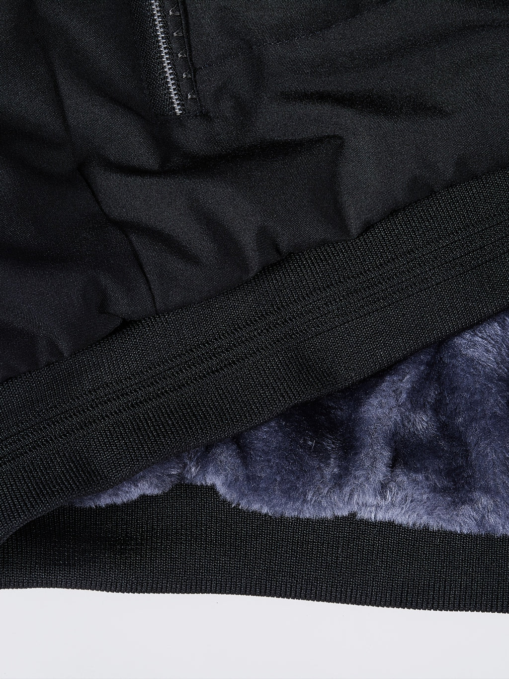 Manteau pour homme, à col montant, noir