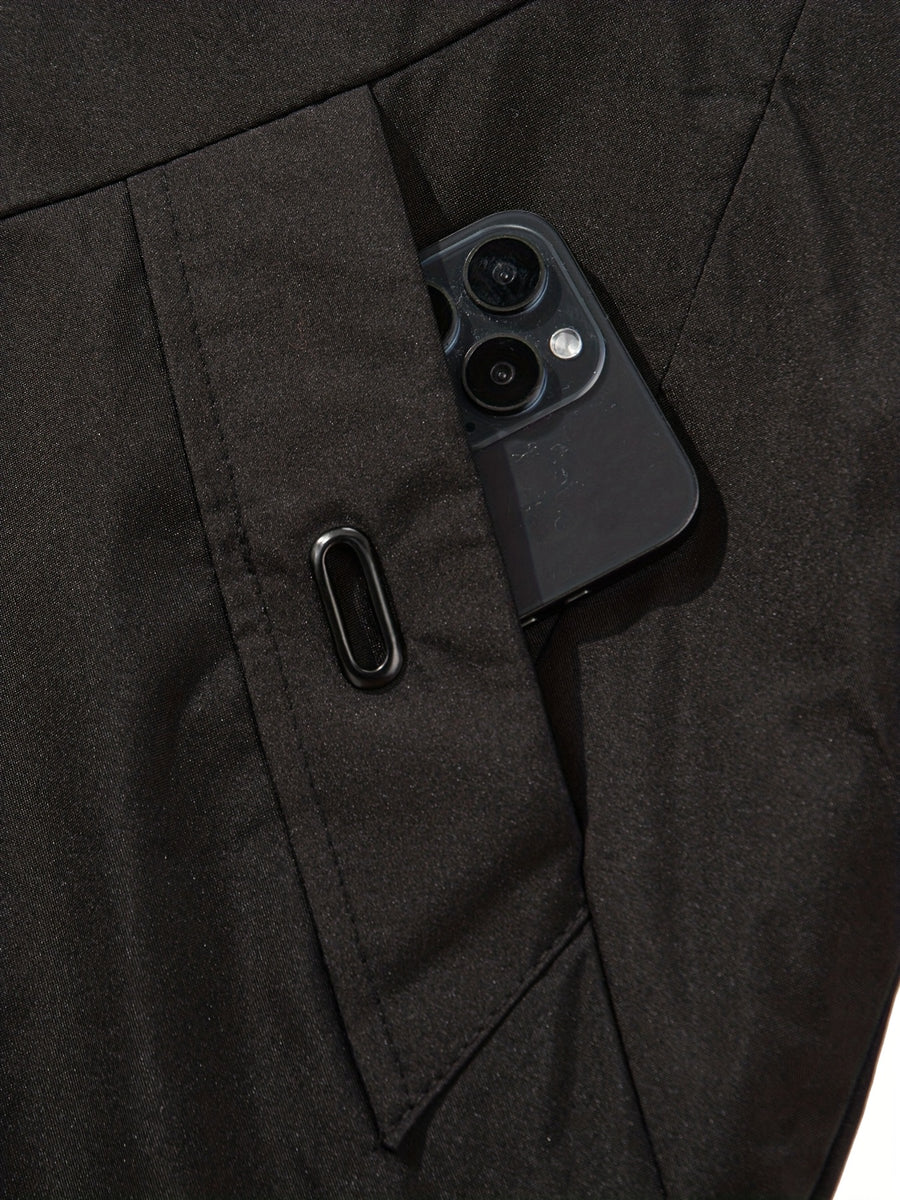 Manteau matelassé, à capuche, modele 3, détail du vêtement