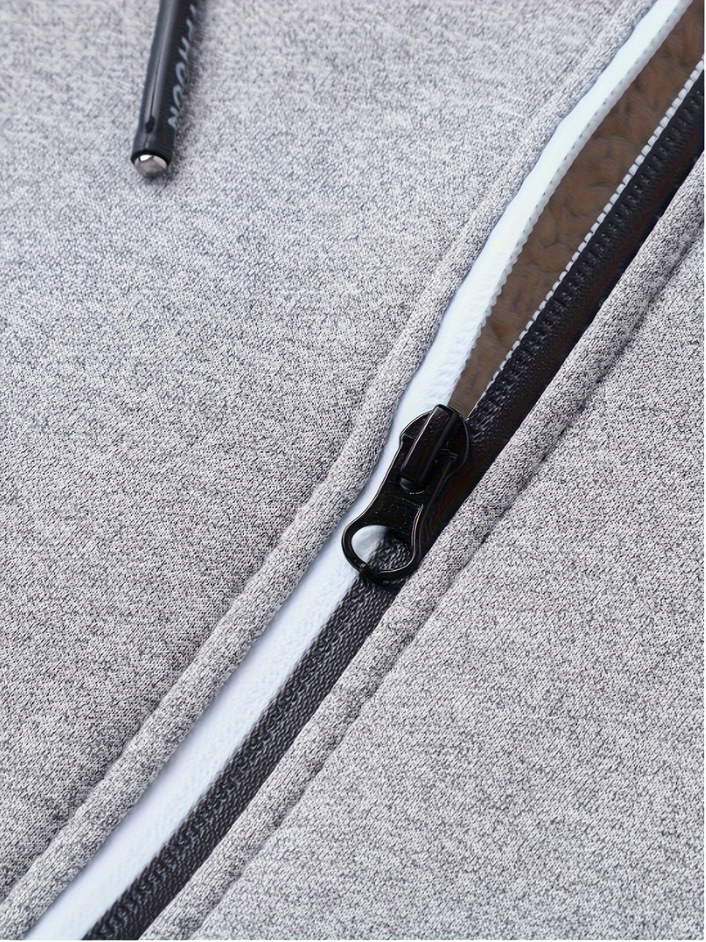 Veste pour homme, polaire, à capuche, 【rouge】