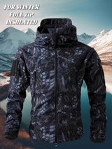 Veste pour homme, coupe-vent, à capuche, couleur jungle