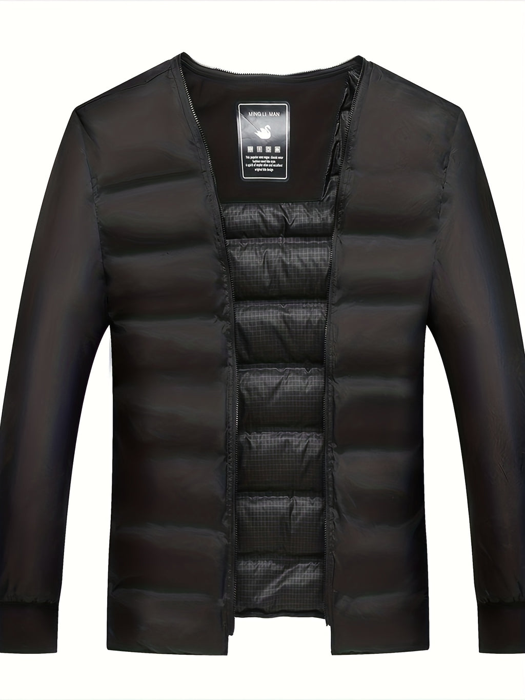Veste long pour homme, à capuche, crevette verte