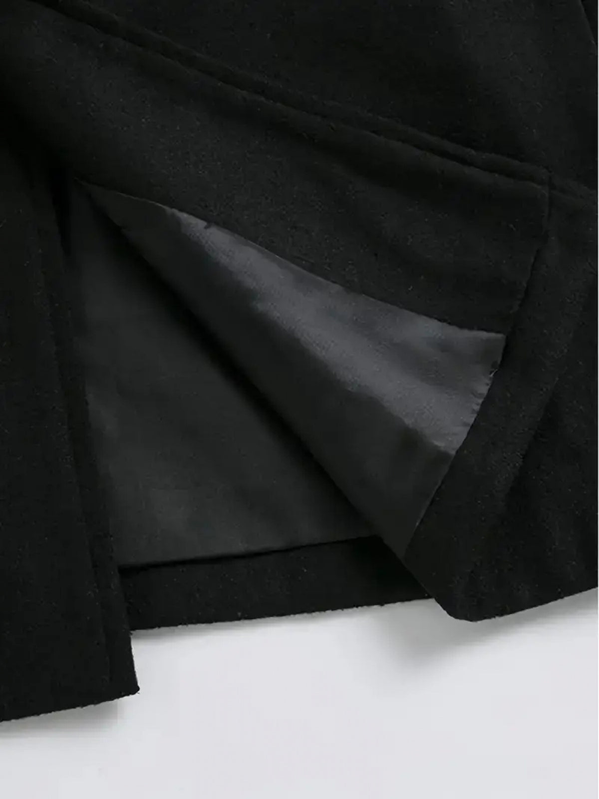 Trench long pour homme, à revers