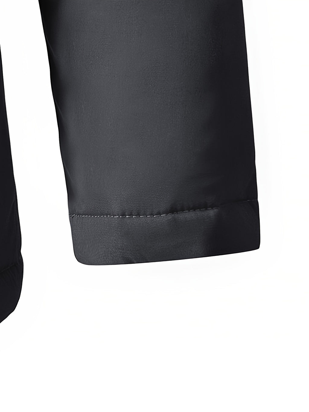 Manteau en fausse fourrure pour homme, polaire, à revers