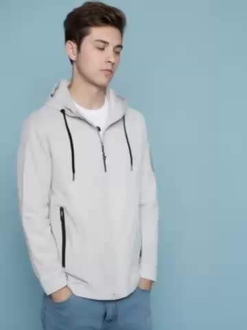 Veste pour homme, à capuche, modele 9