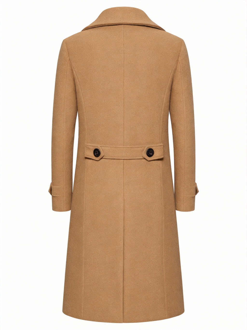Manteau long, tweed, à revers, gris foncé, photo 14