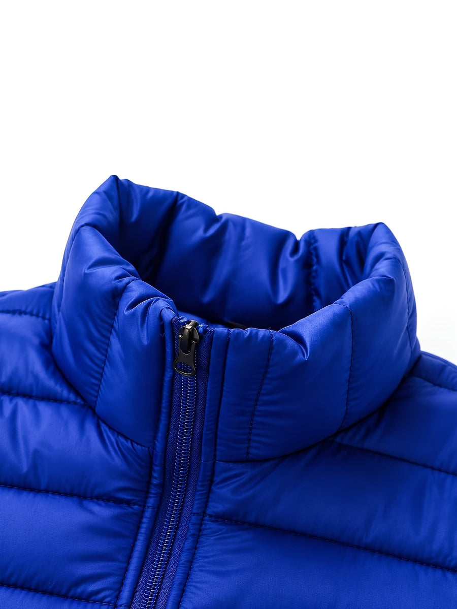 Veste, à col montant, marron 2, photo 17