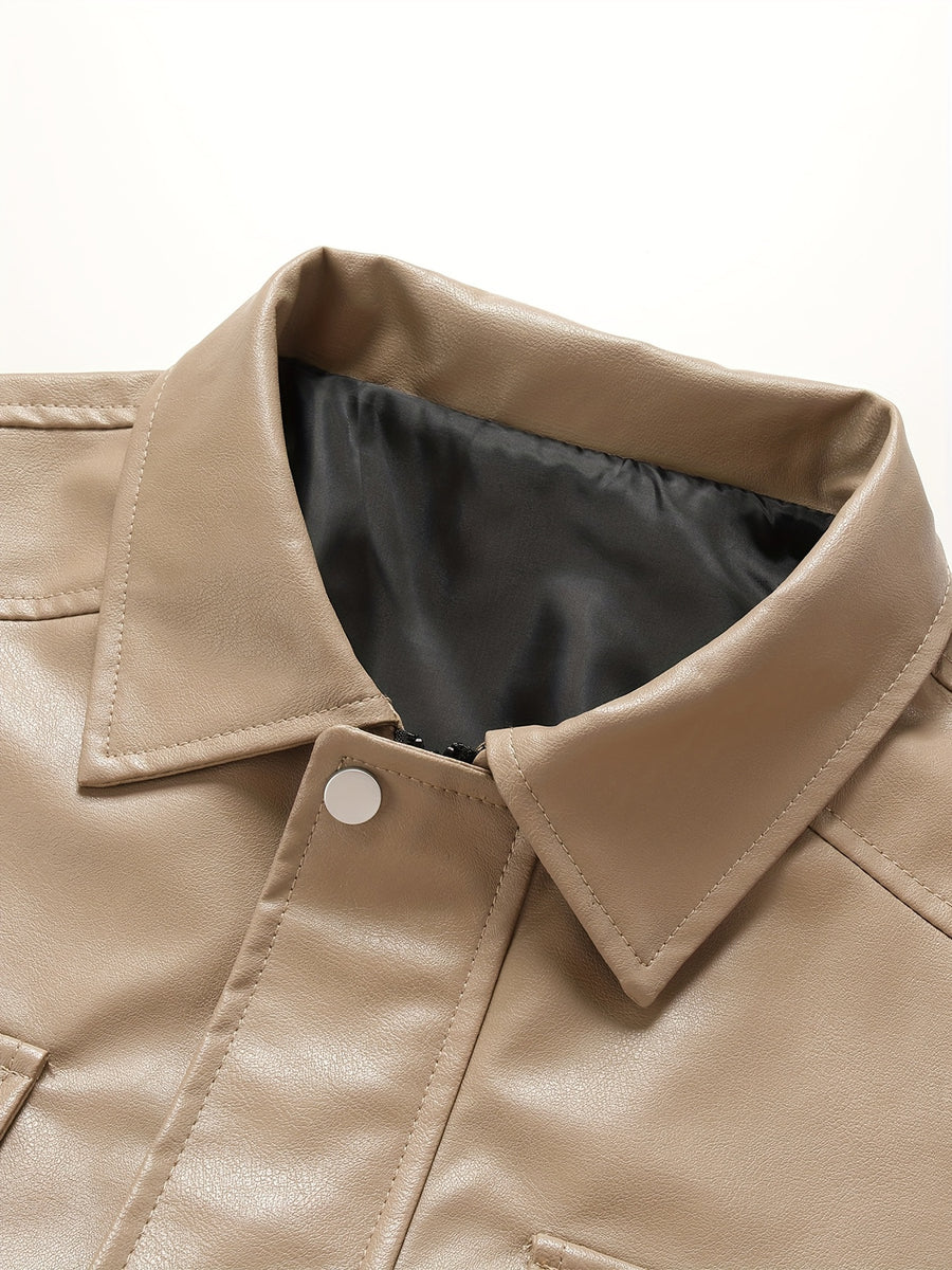 Veste, à revers, kaki, photo 24