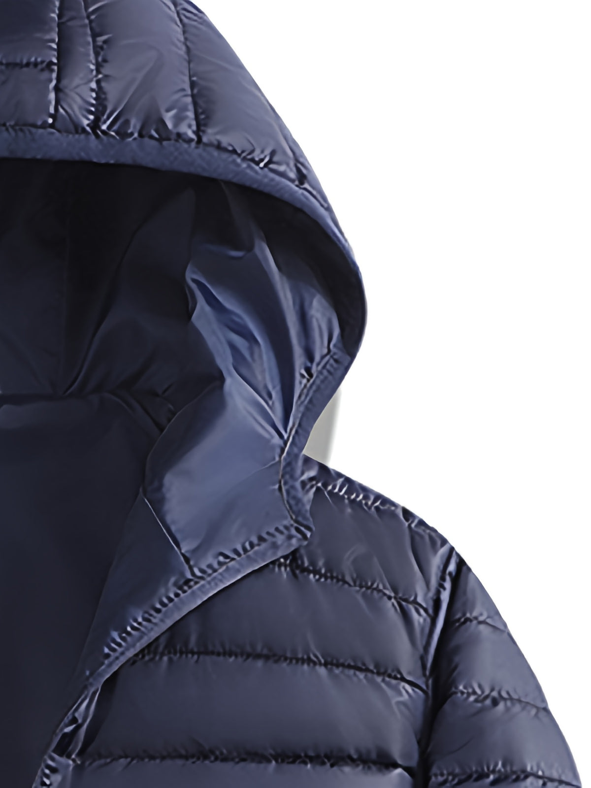 Veste pour homme, coupe-vent, à capuche, noir