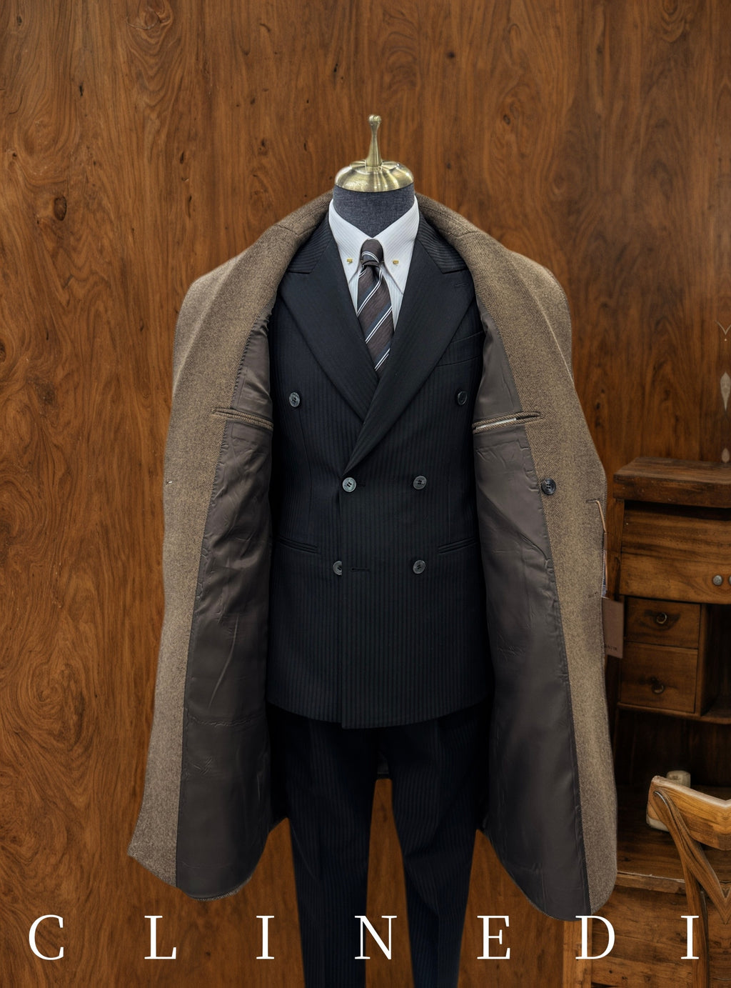 Veste en laine, 50 % laine, à revers, photo 24