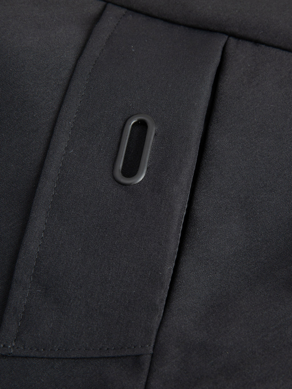 Veste, à capuche, fermeture éclair, détail du vêtement