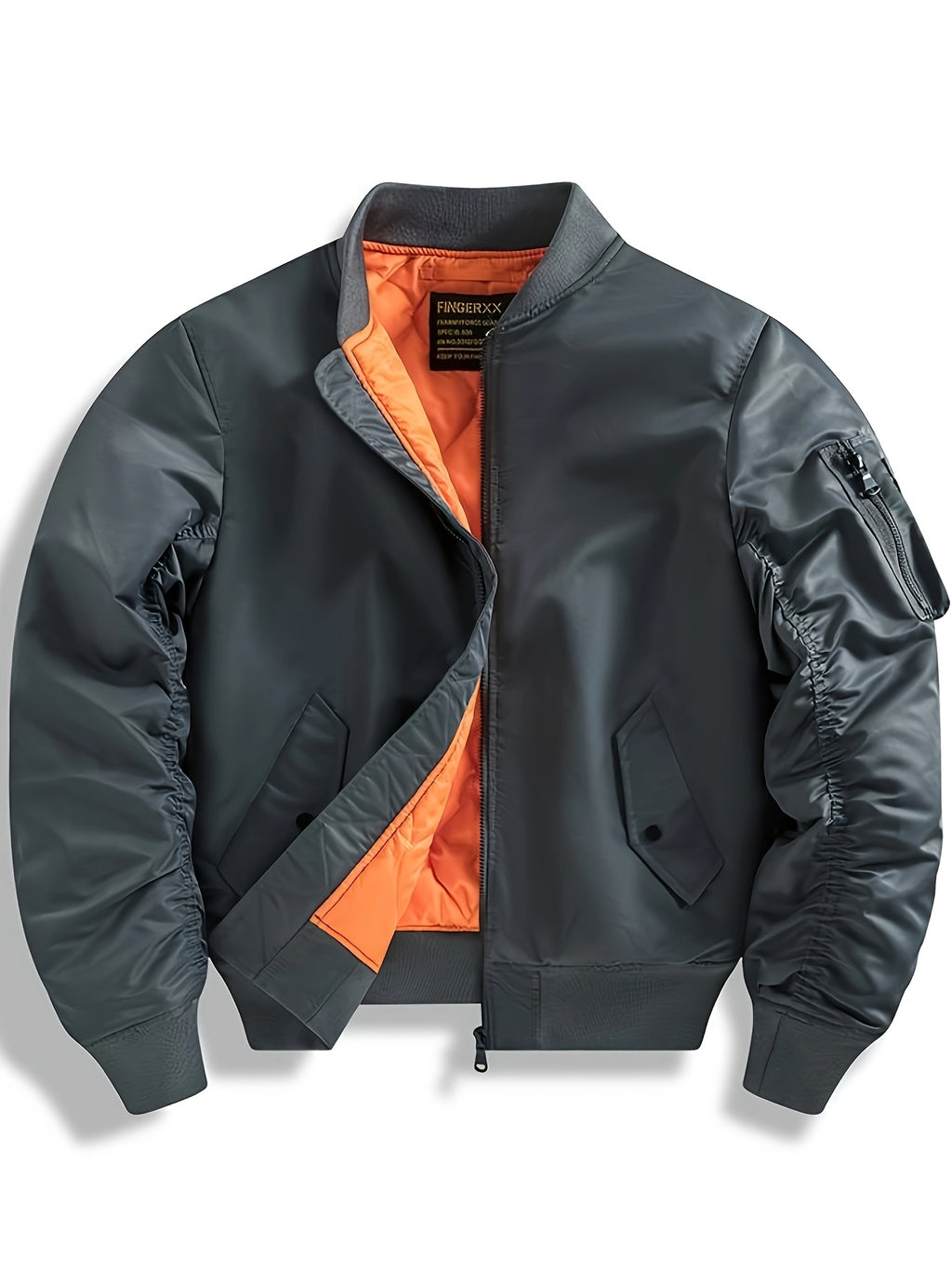 Veste pour homme, col montant