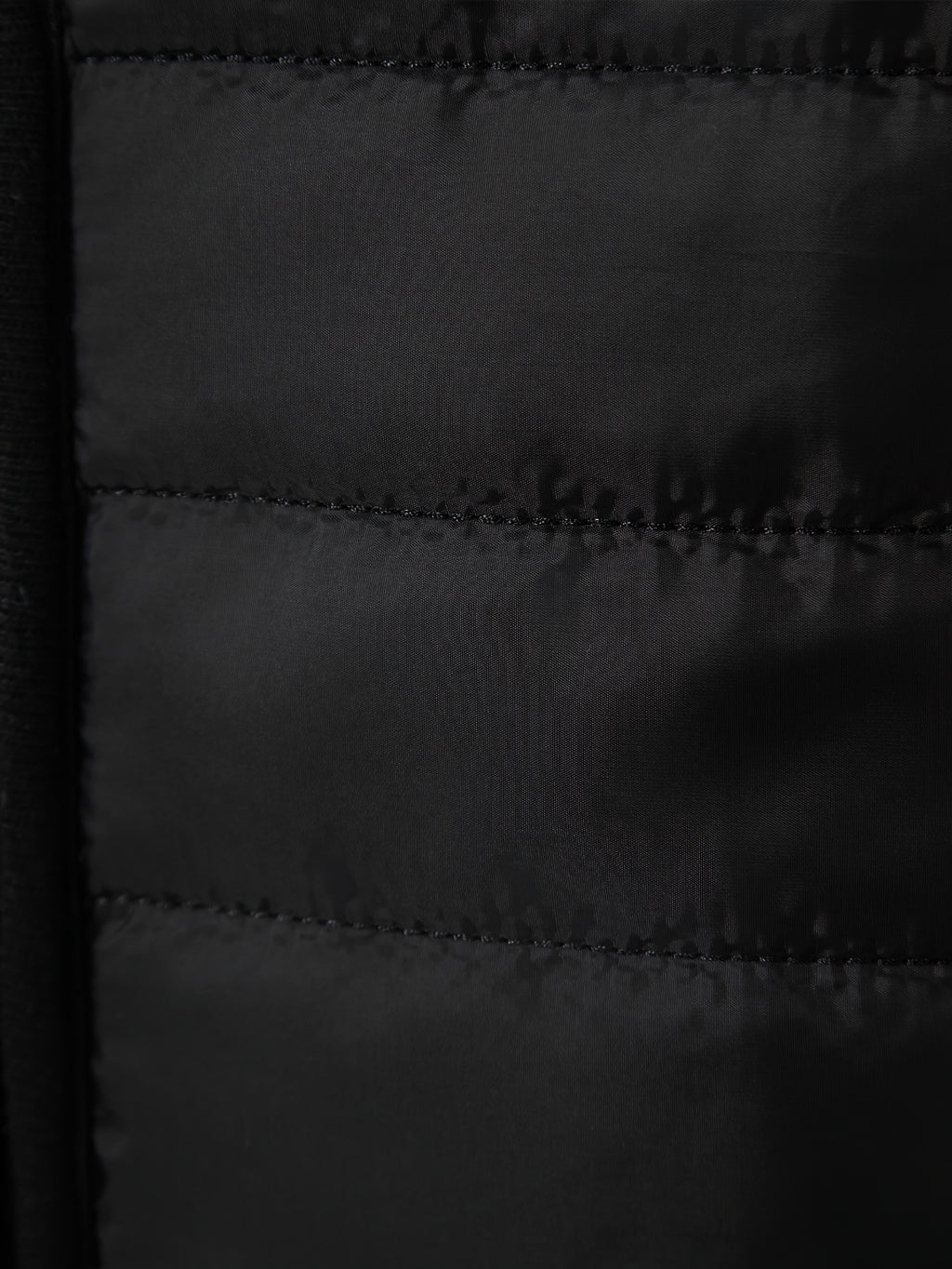 Manteau matelassé long pour homme, patchwork, à capuche