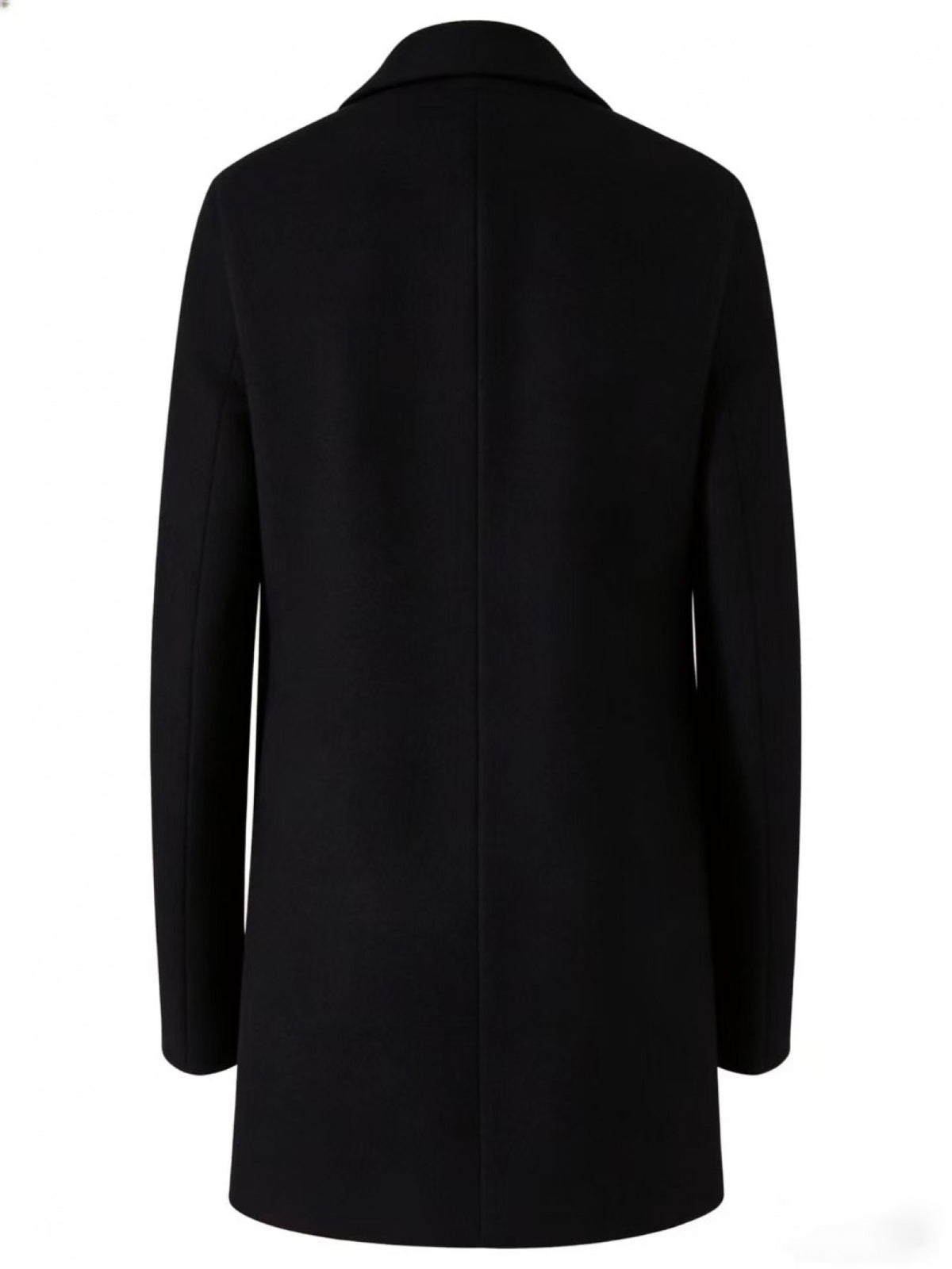 Manteau pour homme, à revers, gris