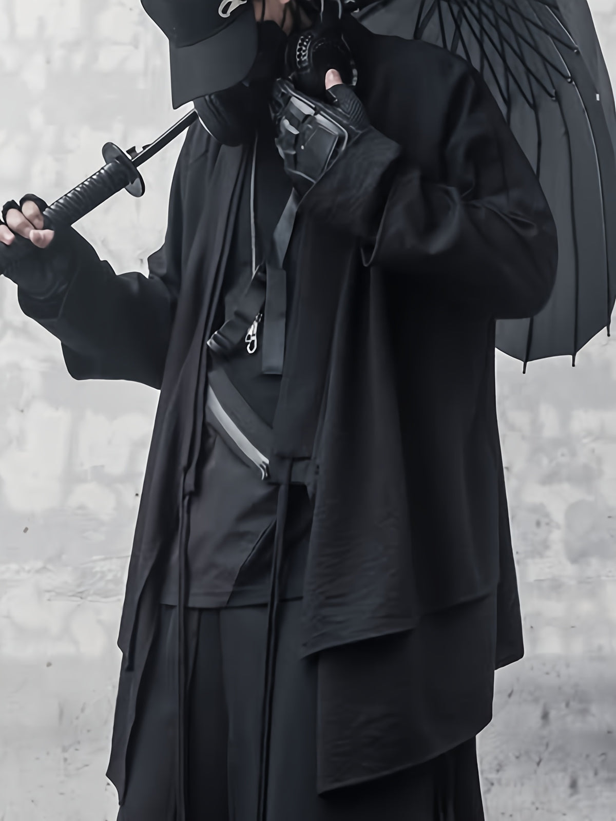 Trench pour homme, croisé