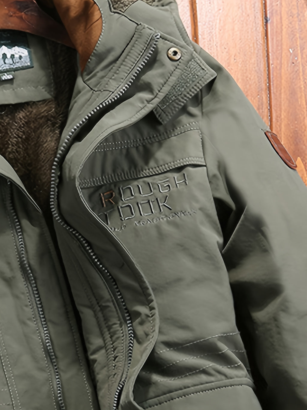 Veste pour homme, polaire, à capuche, bleu foncé