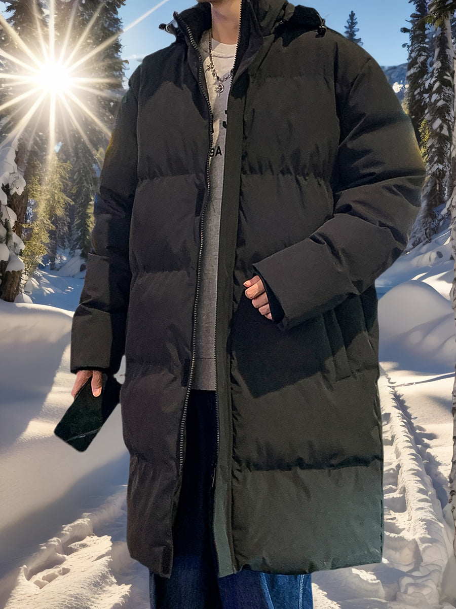 Manteau matelassé, à capuche, blanc ivoire, détail du vêtement