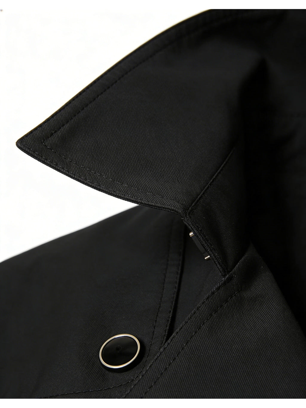 Trench, à revers, poche, détail du vêtement