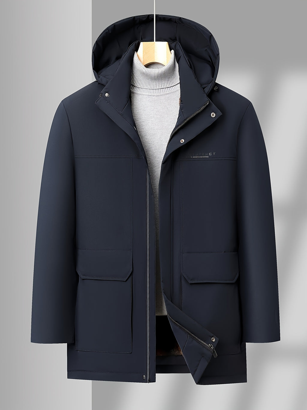 Veste pour homme, à col montant