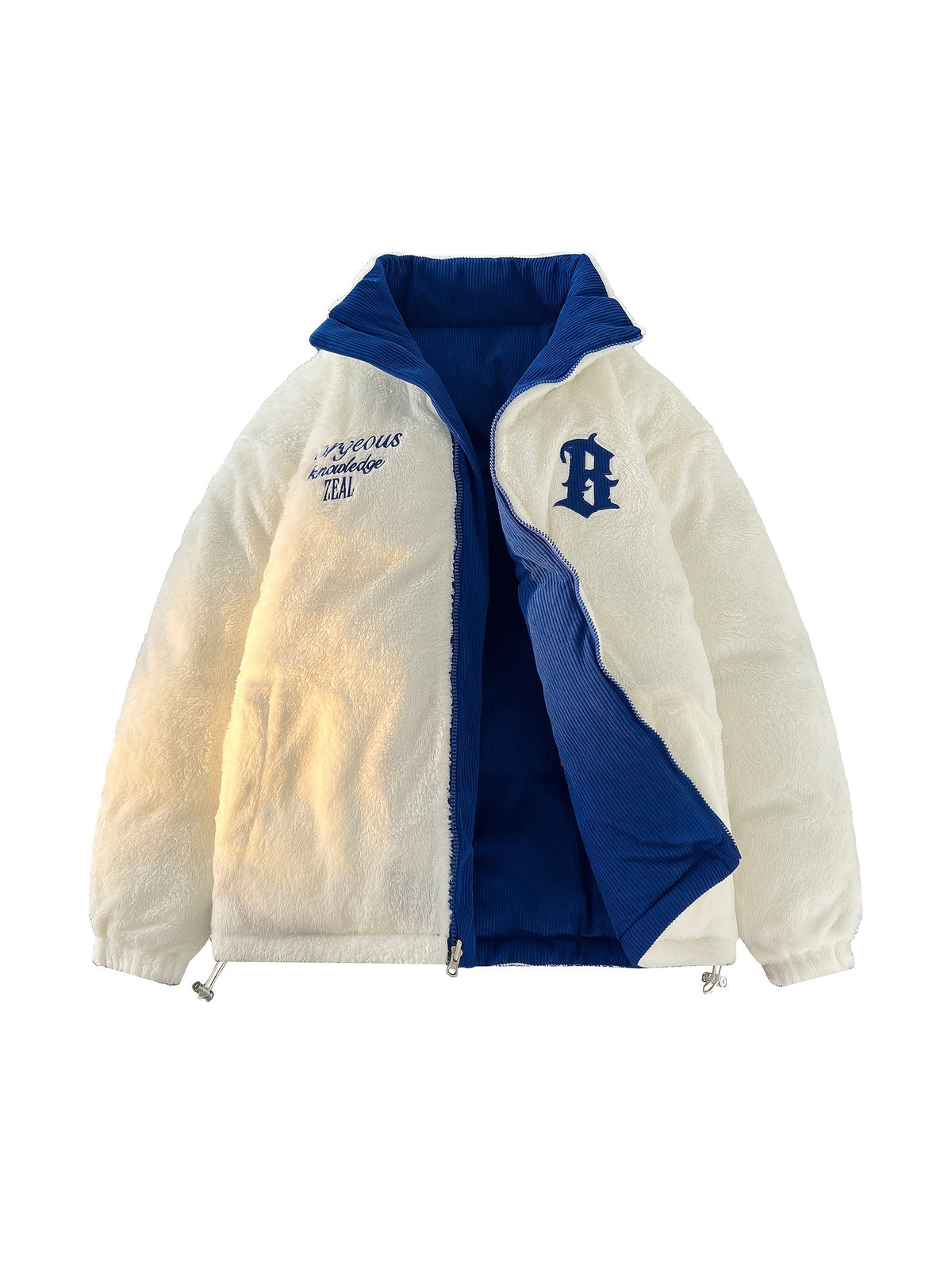 Manteau pour homme, coupe-vent, à col montant