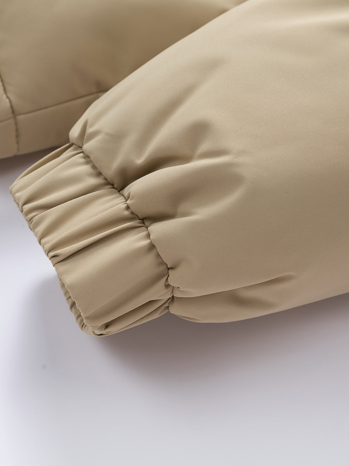 Manteau matelassé pour homme, capuche amovible, brun