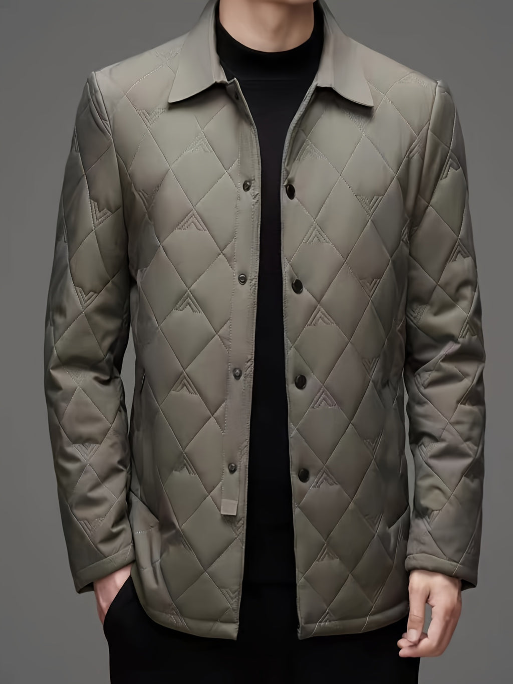 Veste pour homme, à revers, modele 12