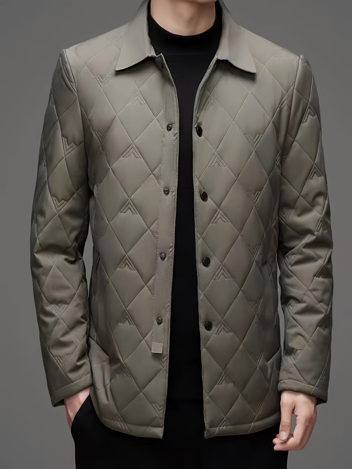 Veste pour homme, à revers, modele 12