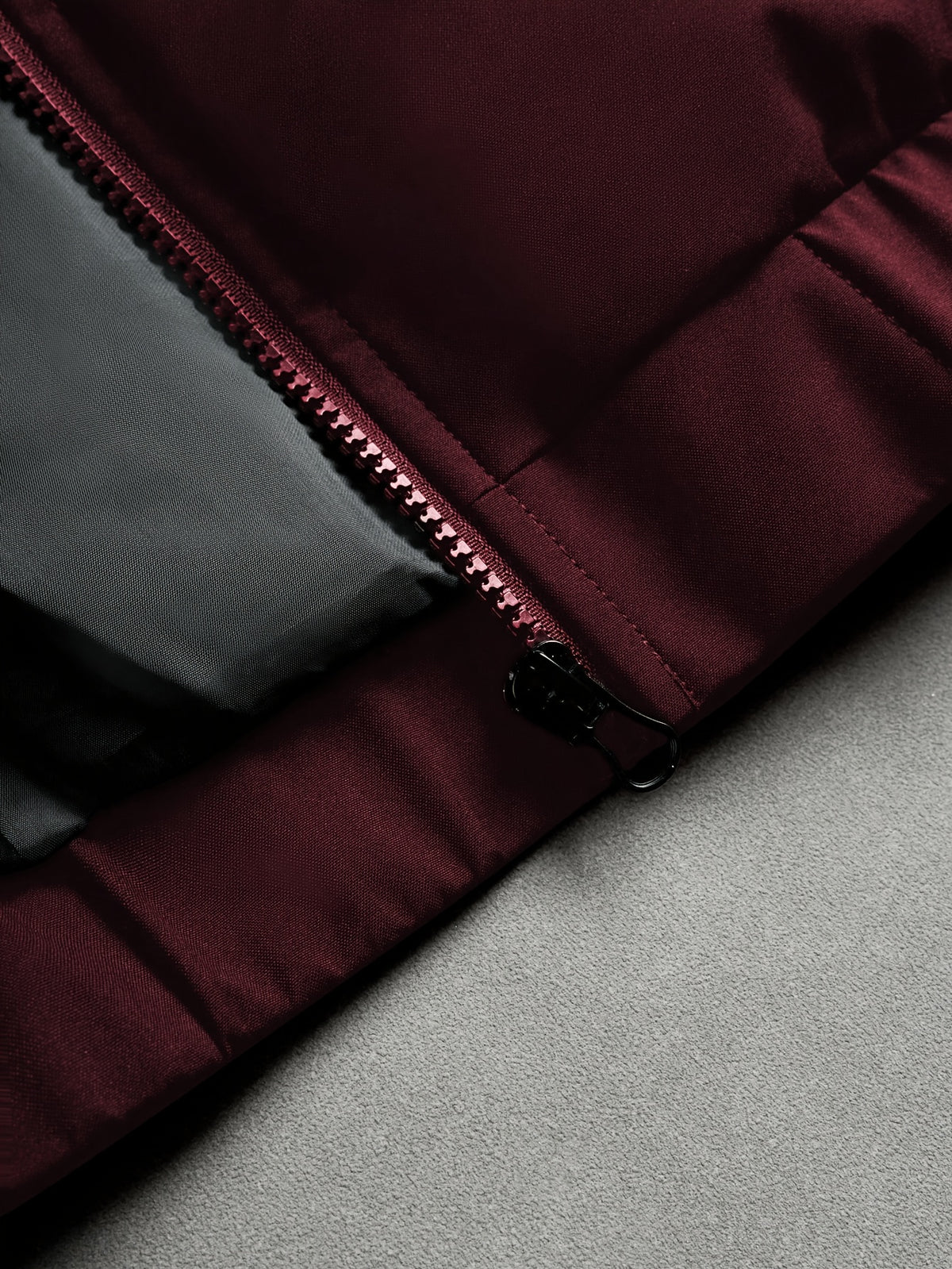 Veste pour homme, à col montant, vert