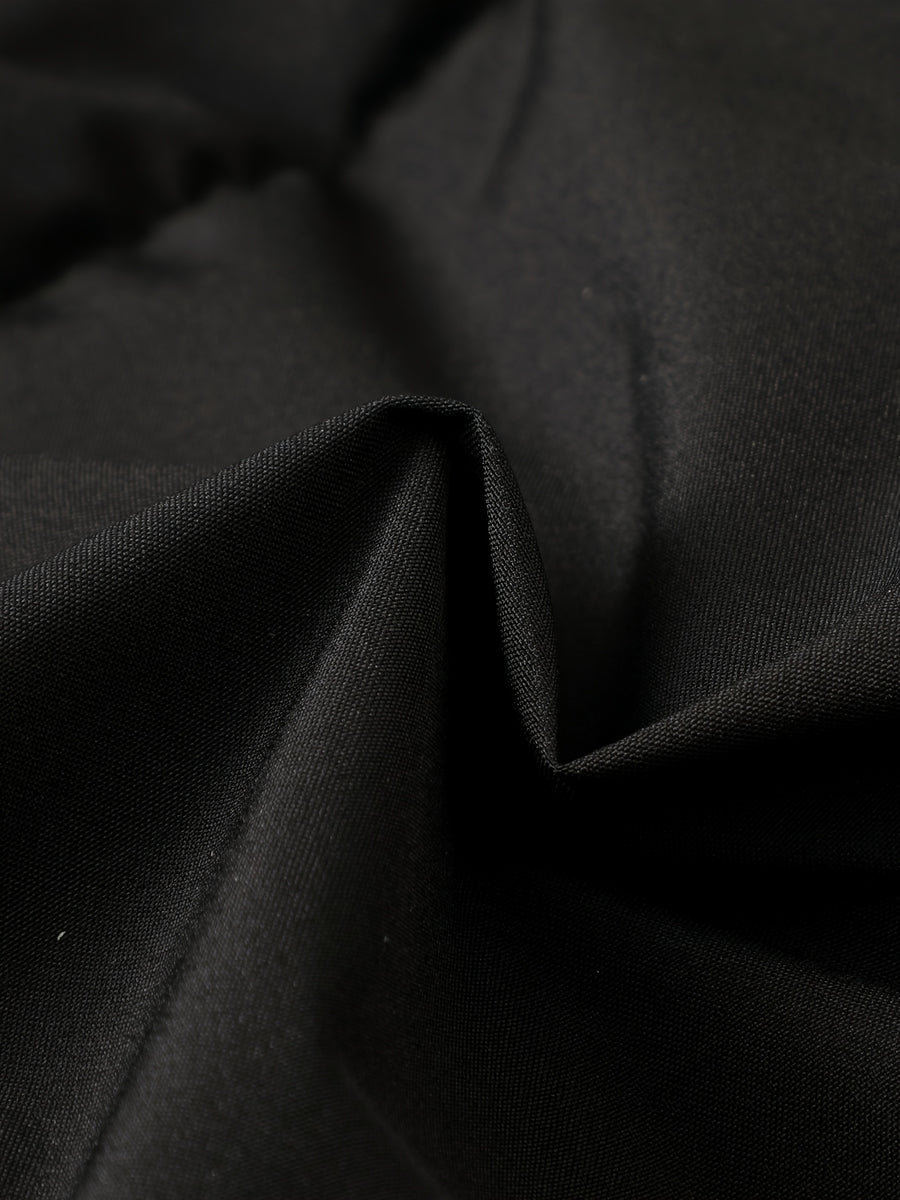 Manteau matelassé, coupe-vent, à capuche, rouge, photo 6