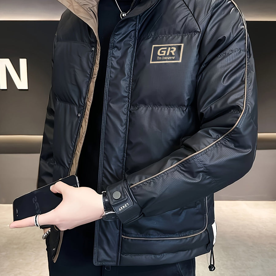 Manteau, à col montant, col montant, détail du vêtement